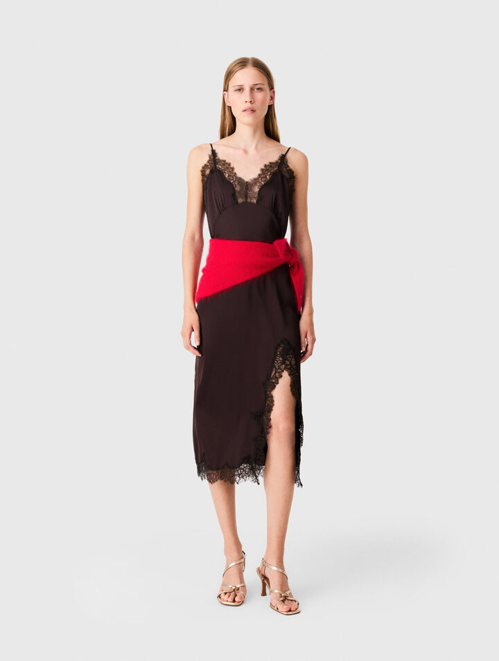 Midi slip dress