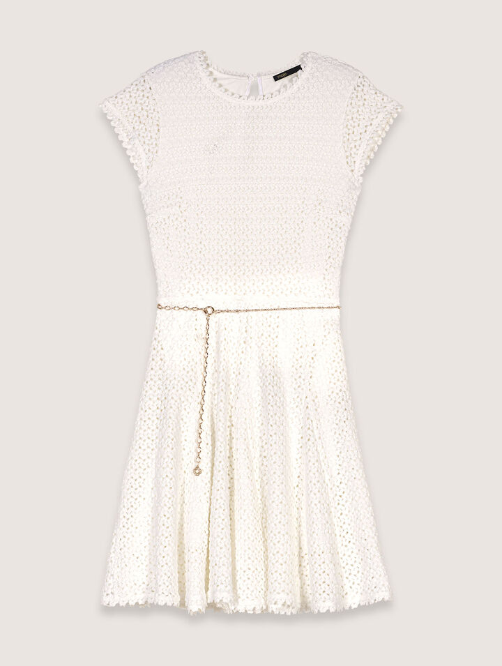 Short crochet dress