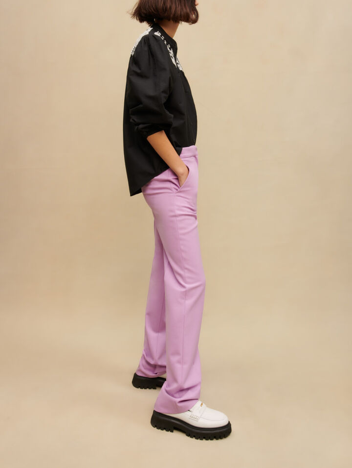 Embroidered detail shirt