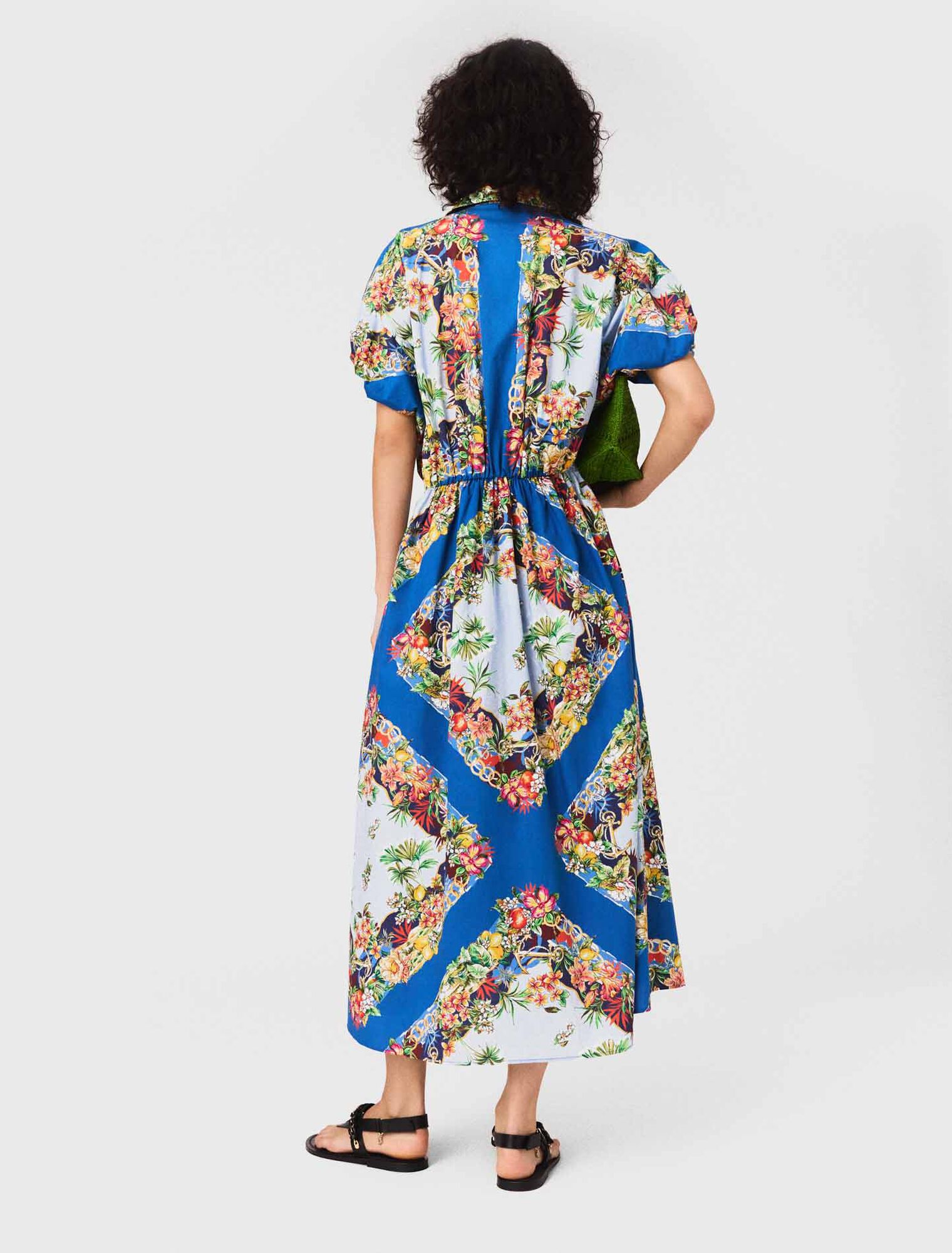 Patterned maxi dress
