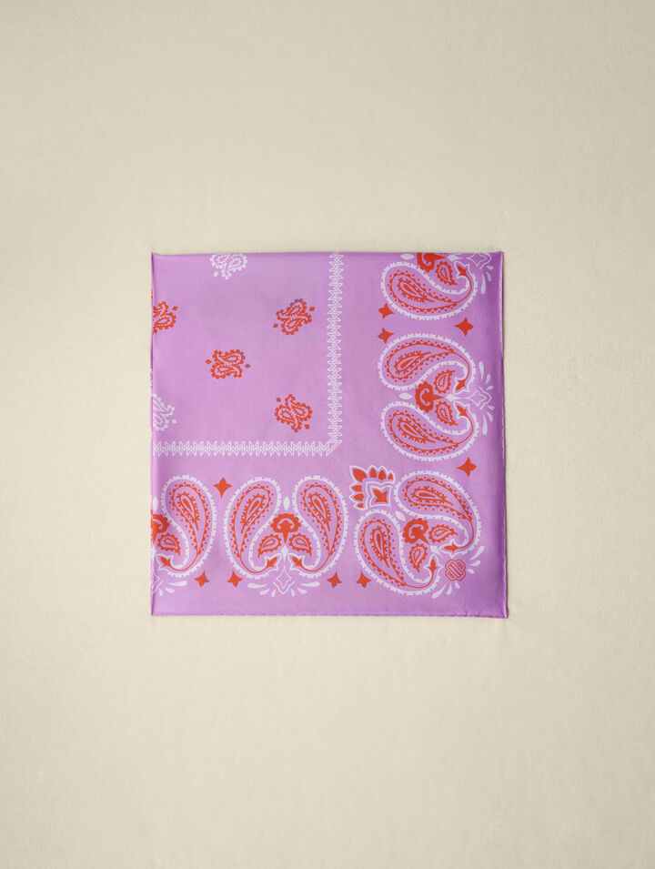 Paisley print bandana