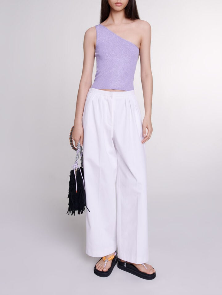 Wide-leg trousers
