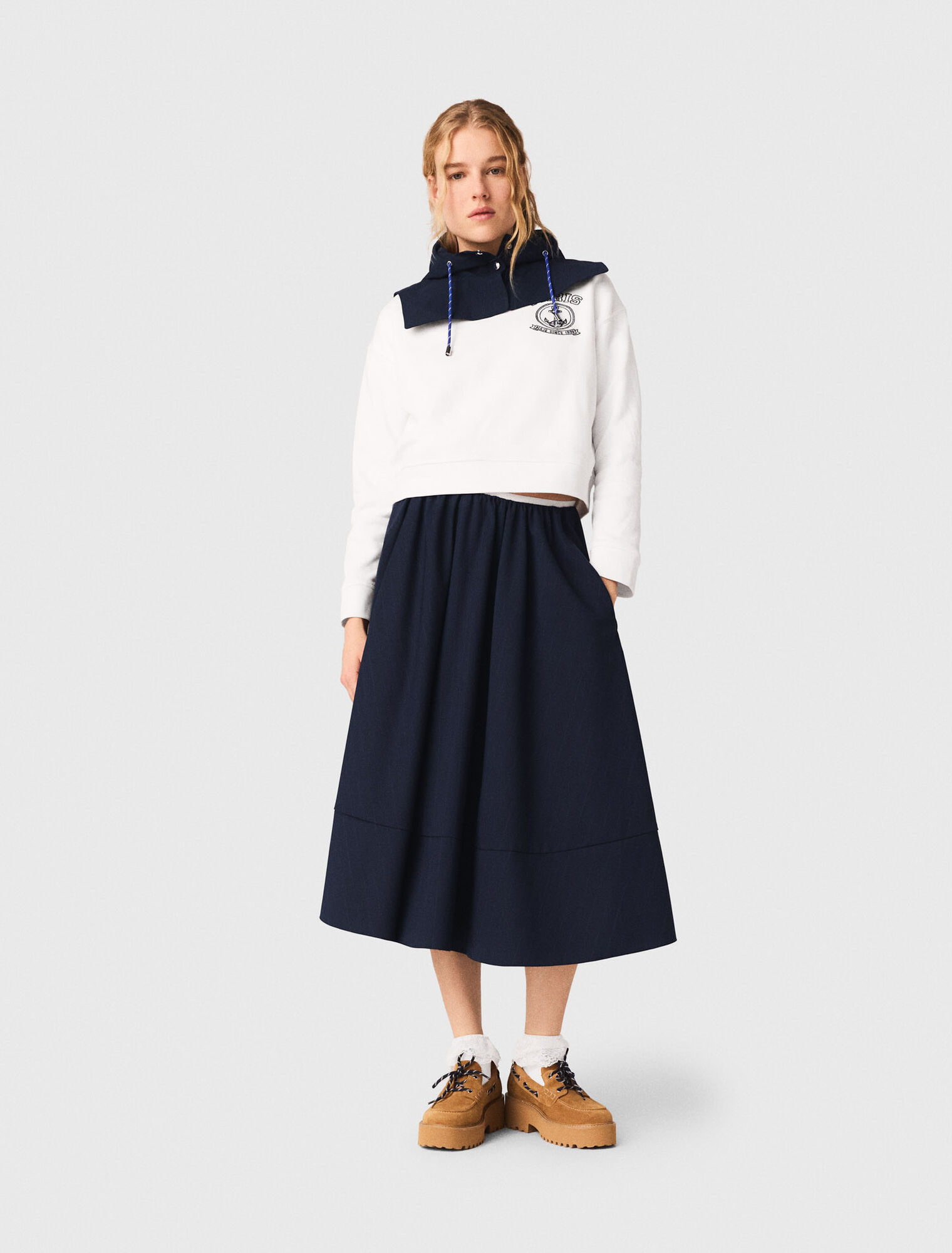 Sailor print sweatshirt