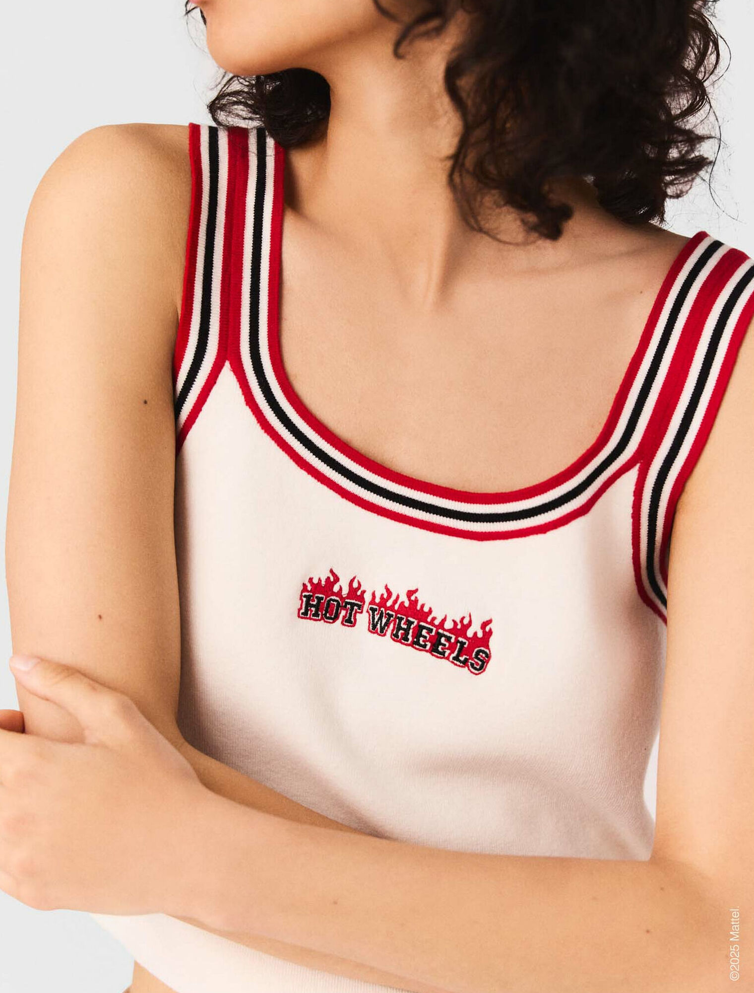 Knit crop top