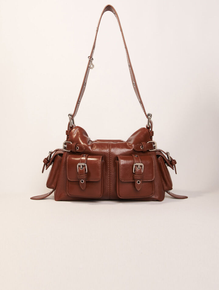 Miss M Mini cargo leather bag