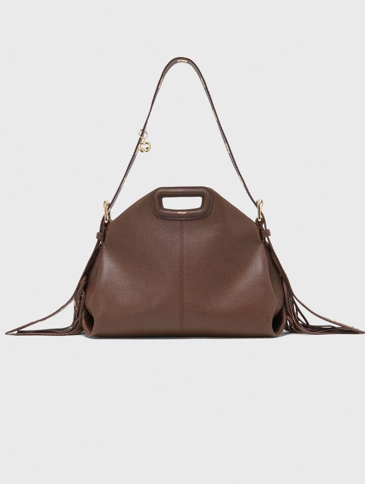 Grained leather Miss M bag