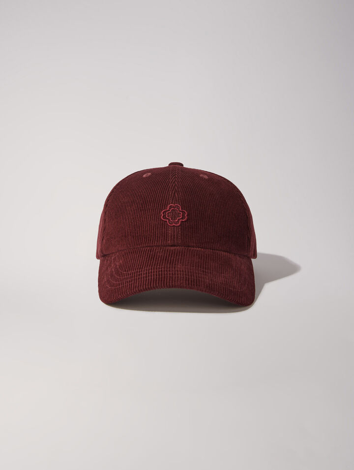 Corduroy cap