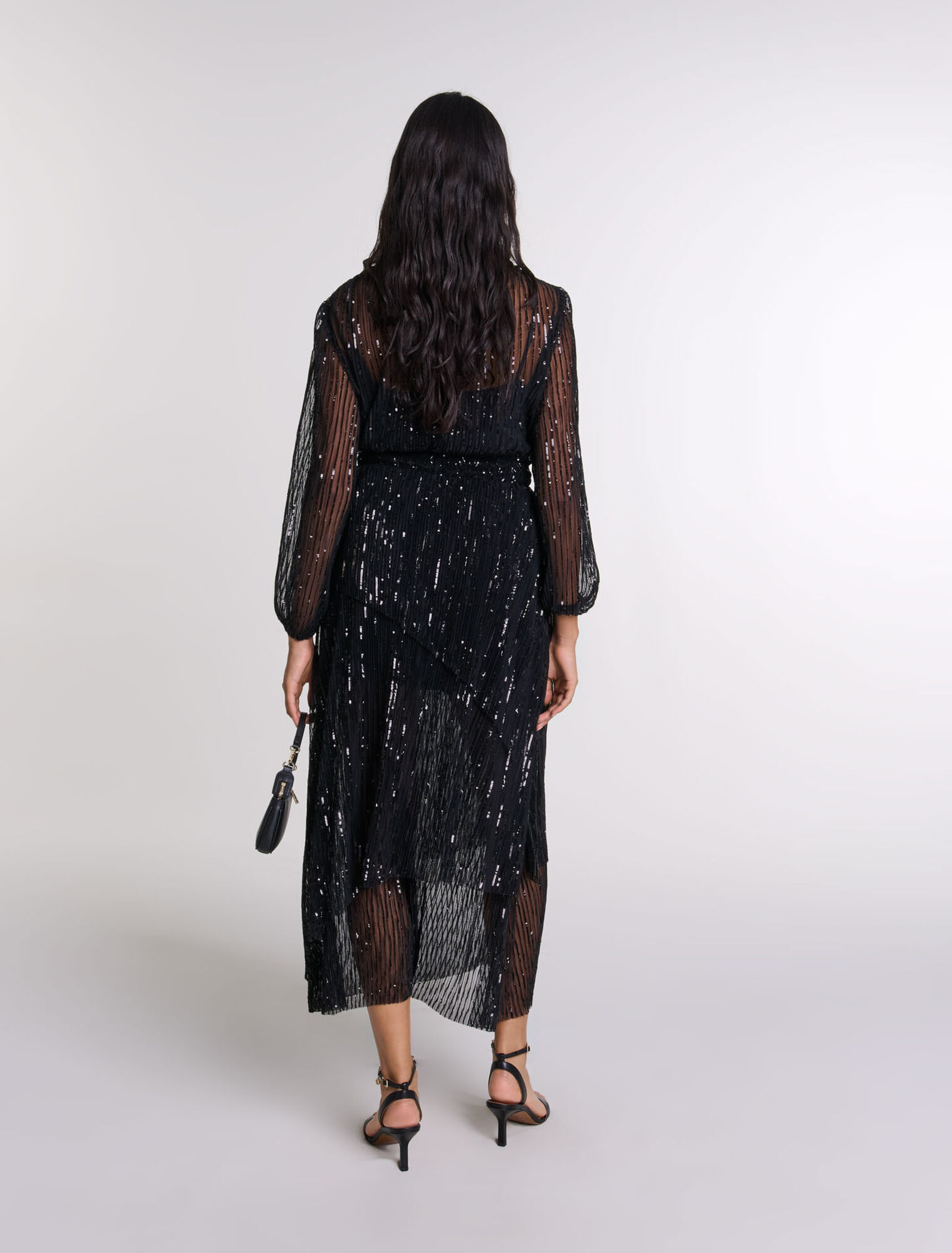 Sequin maxi dress