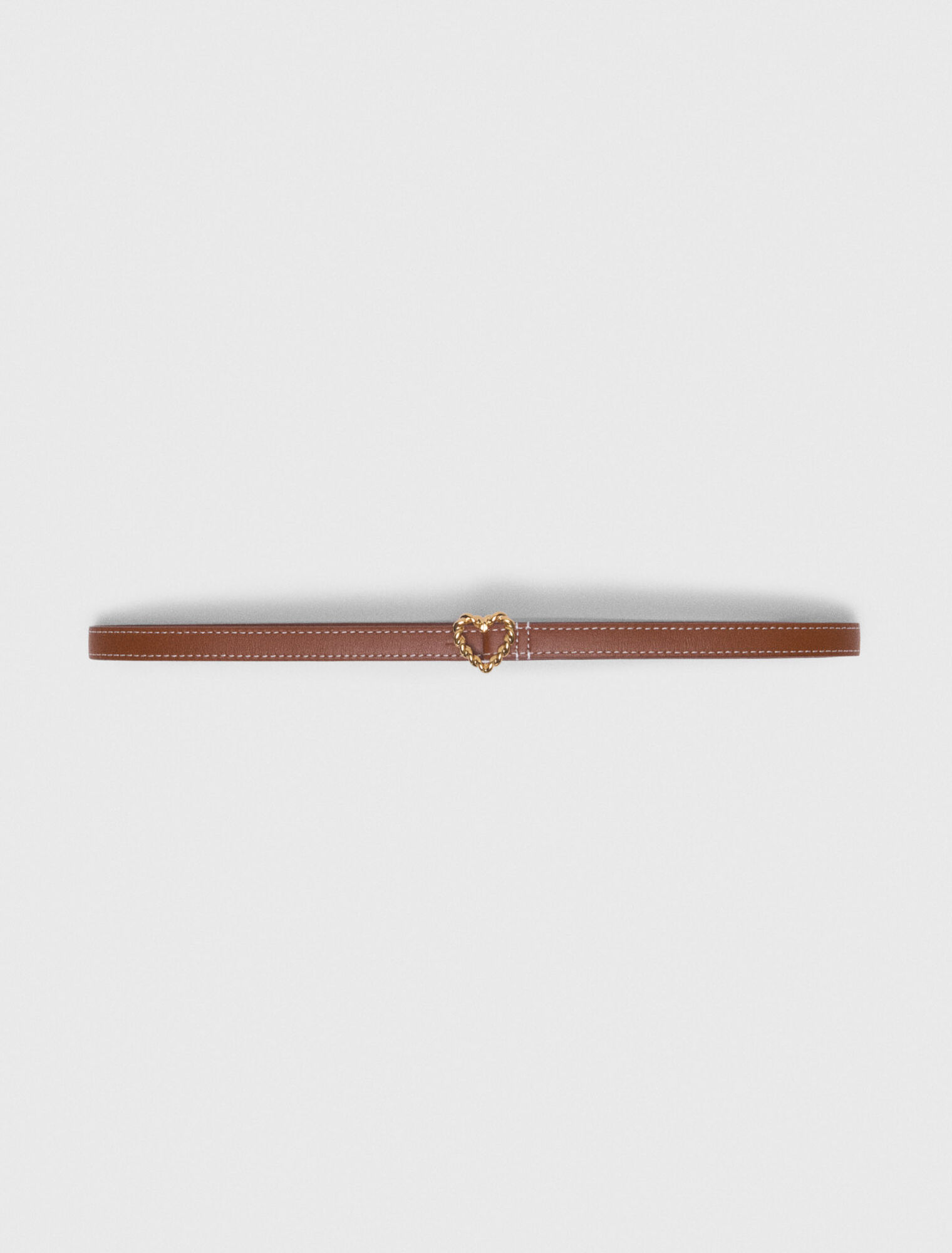Slim heart belt
