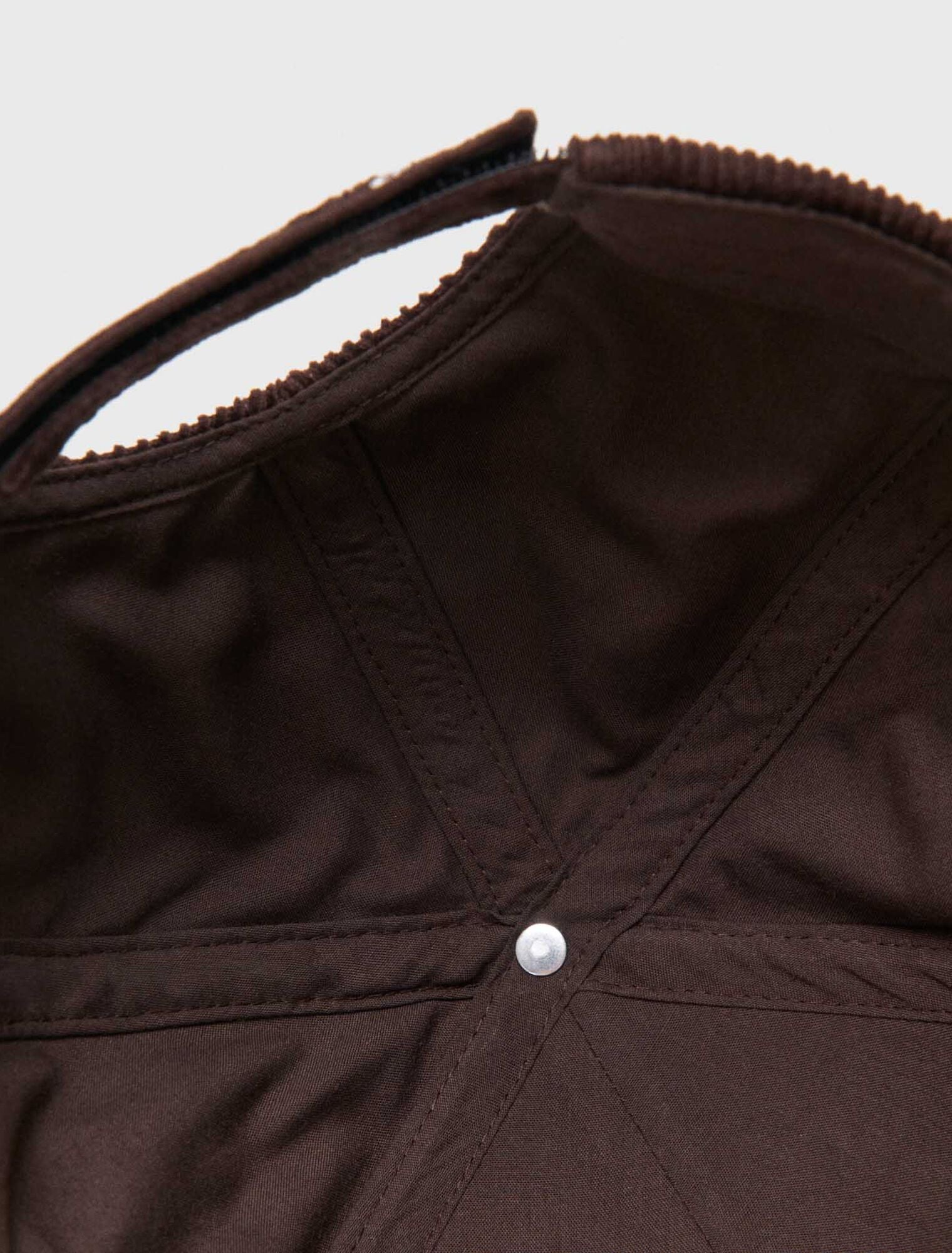 Corduroy cap