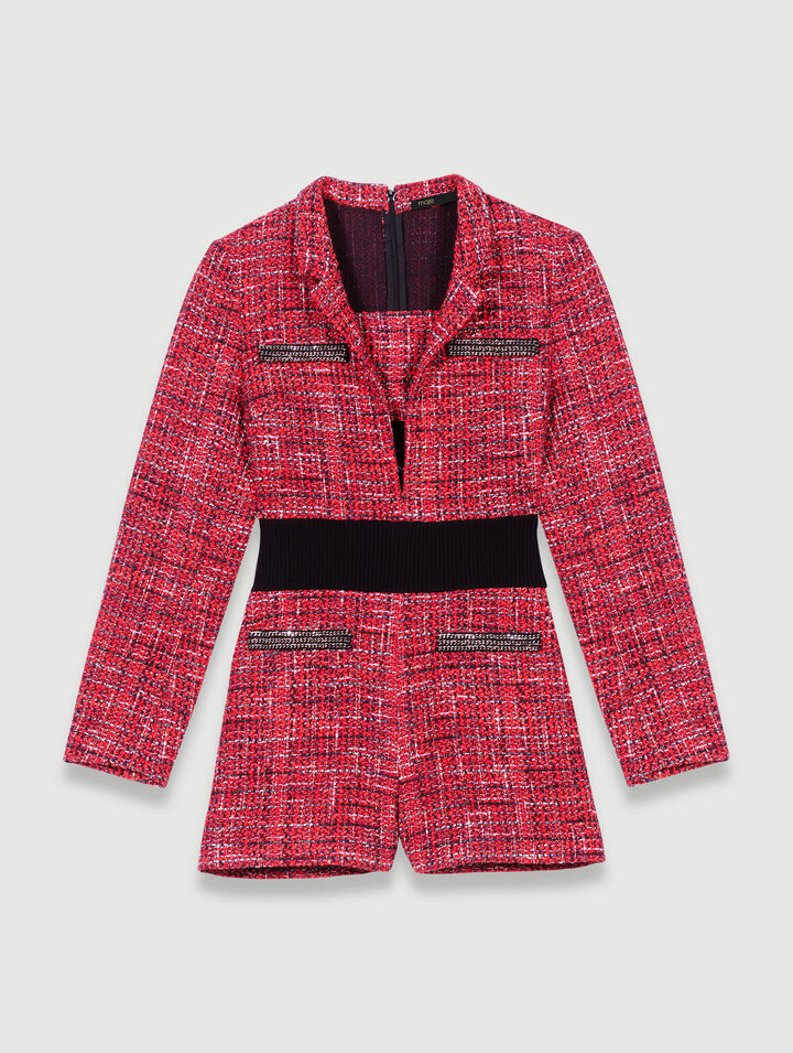 Tweed mono short