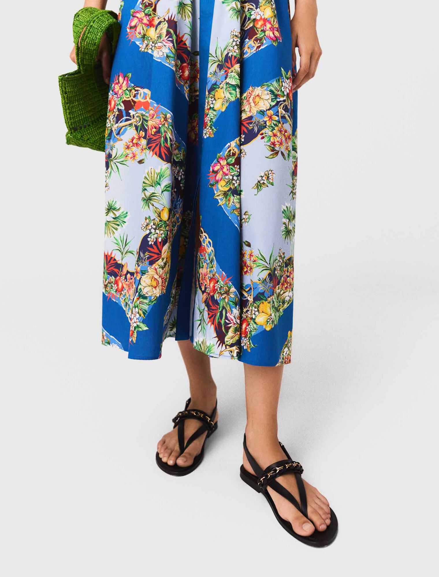 Patterned maxi dress