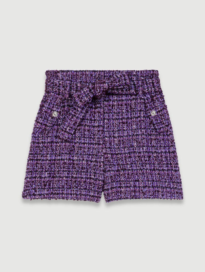 Tweed shorts