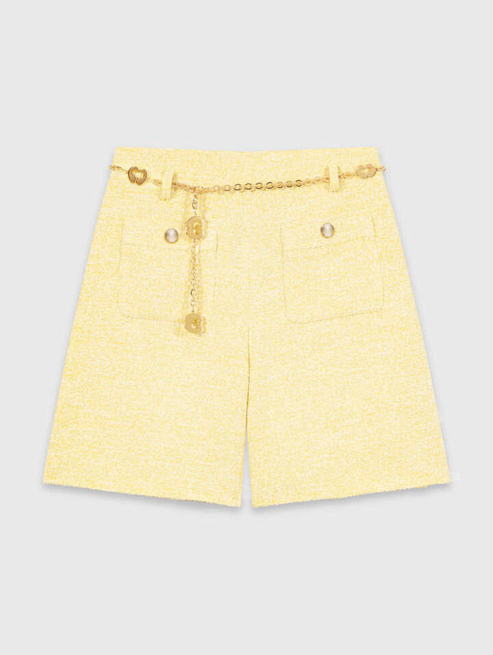 Tweed shorts