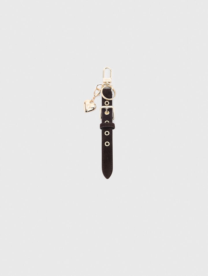 Leather key ring