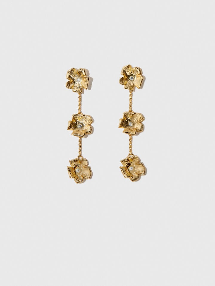 Flower earrings