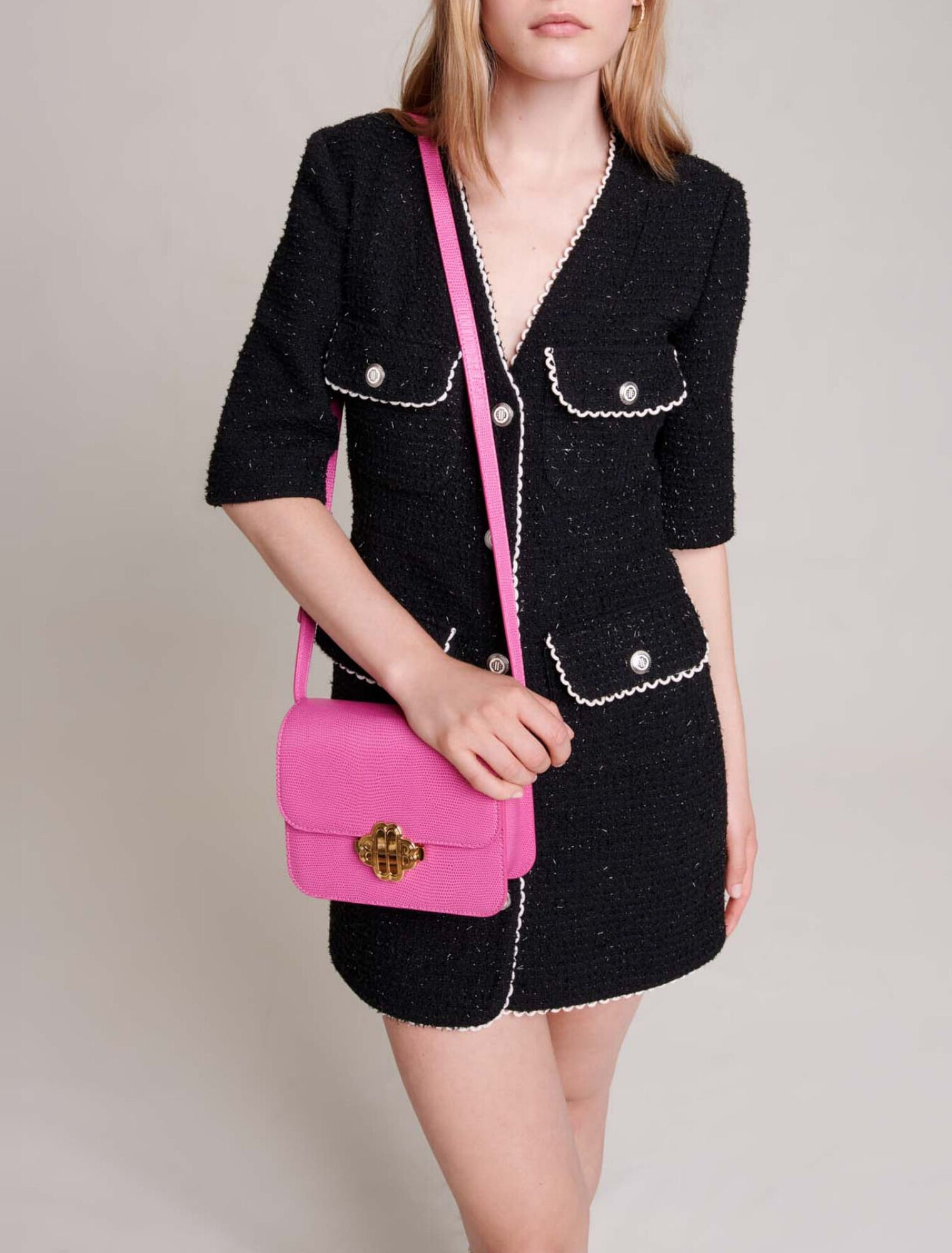 Short tweed dress