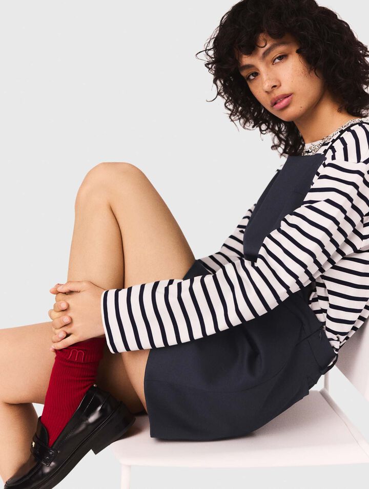 Pinafore strap dress