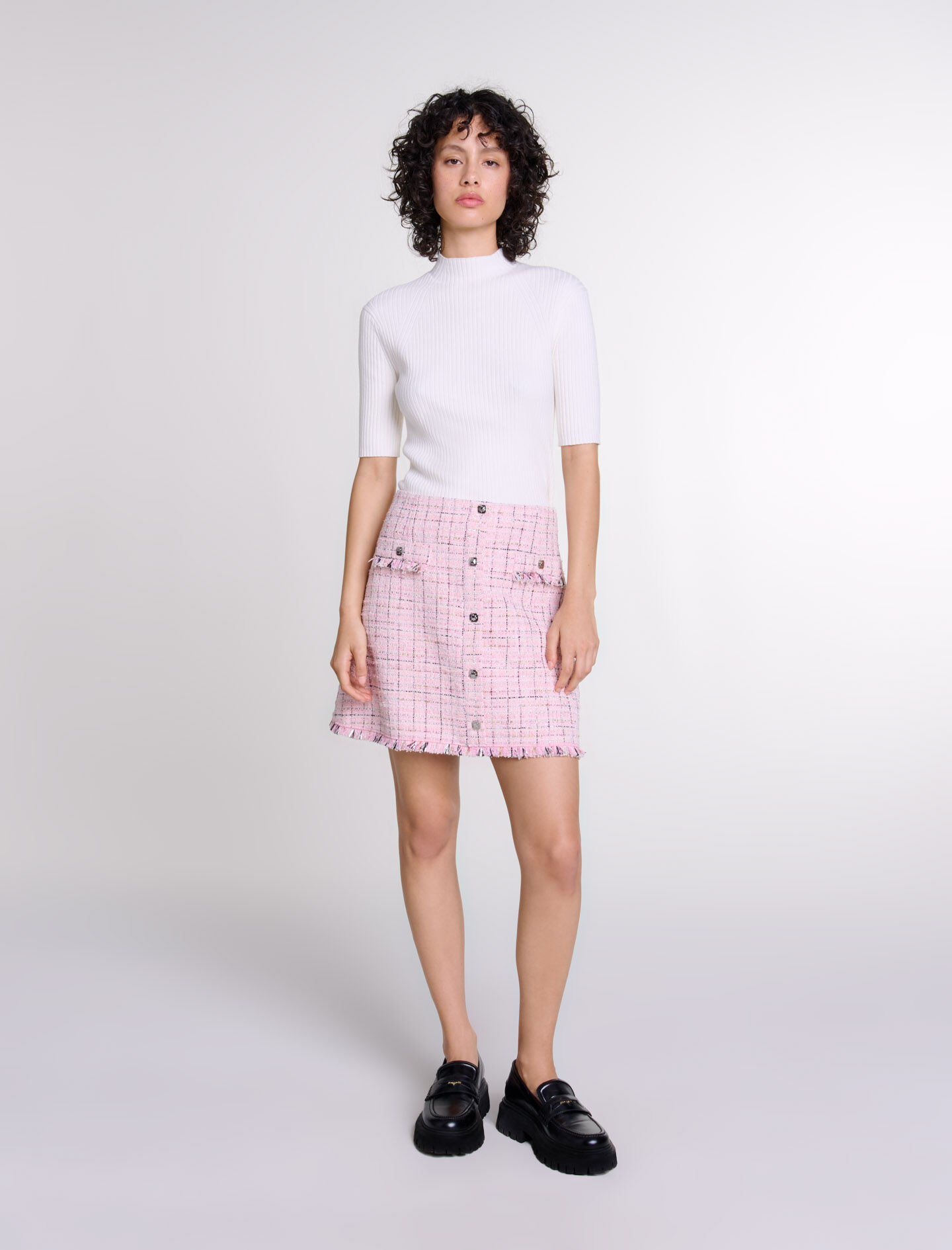 Tweed skirt Mini skirts Maje