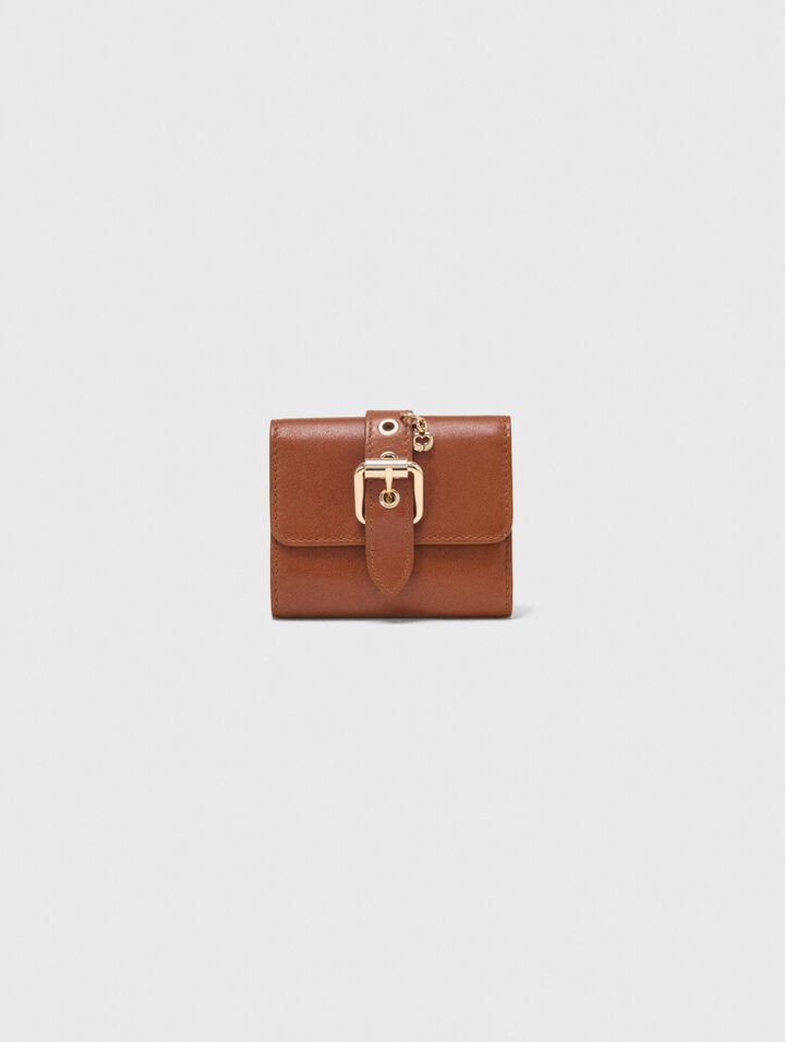 Miss M smooth leather wallet