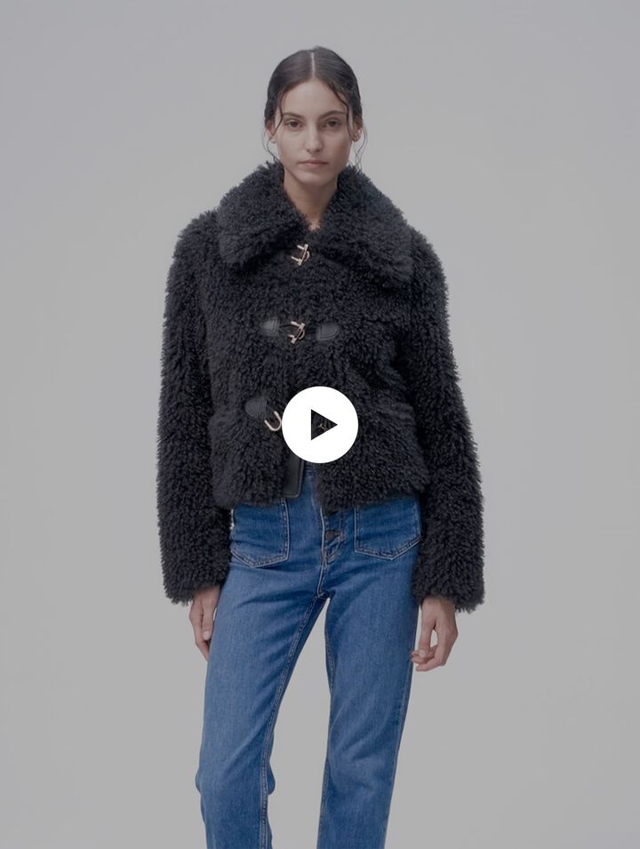 Short curly coat