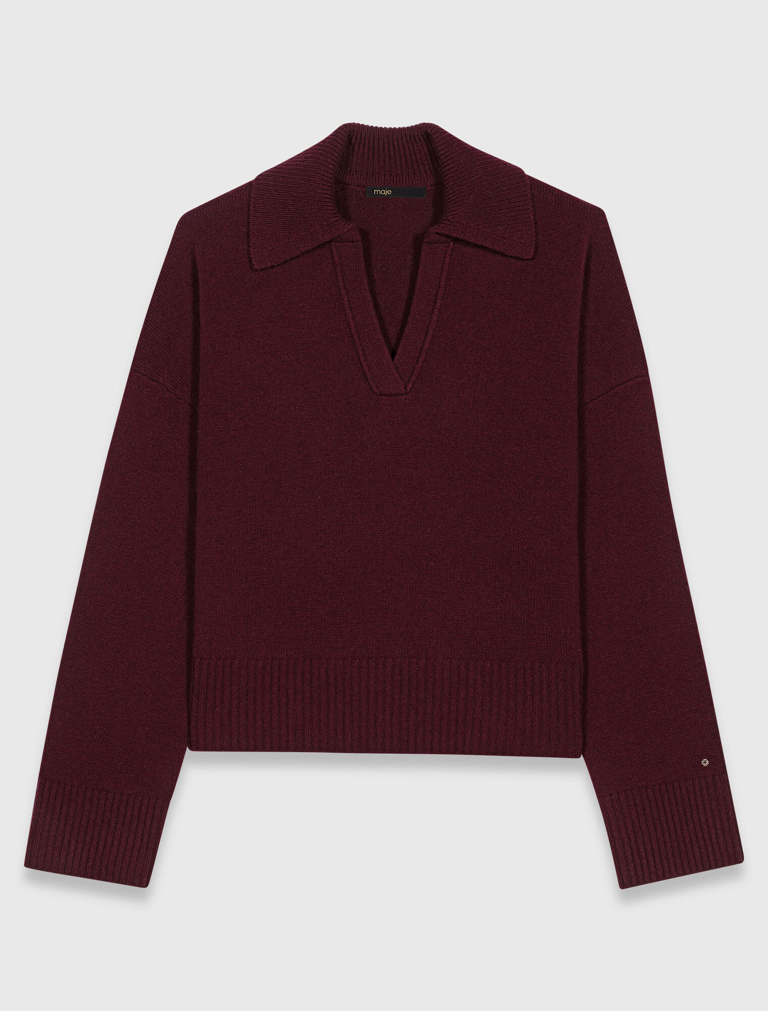 Wool-blend jumper