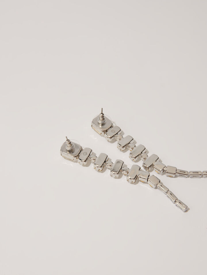 Cascade diamanté earrings