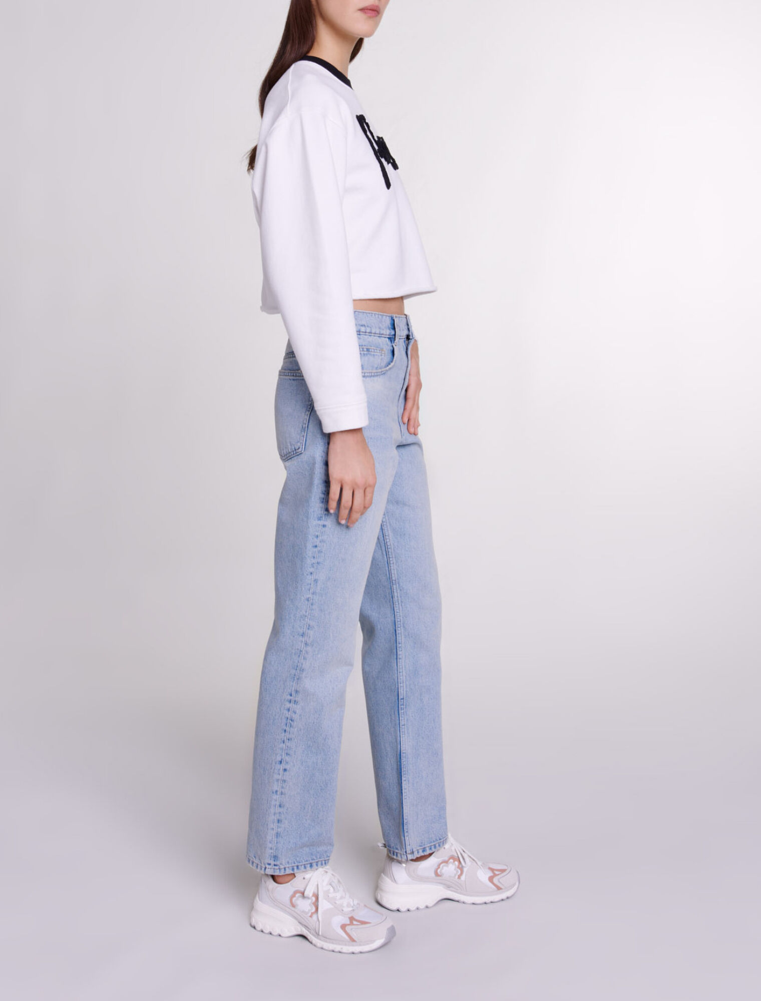 Cropped sweatshirt
