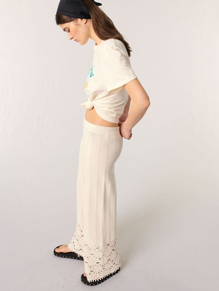 Crochet trousers