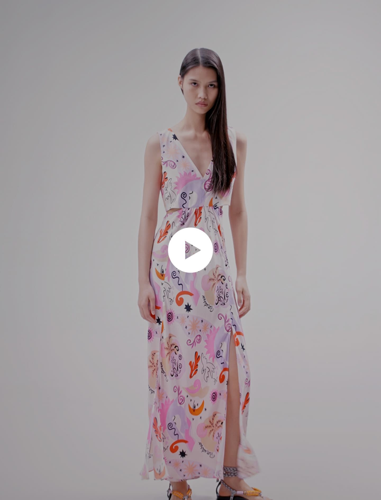 Women's silk maxi dresses cheap