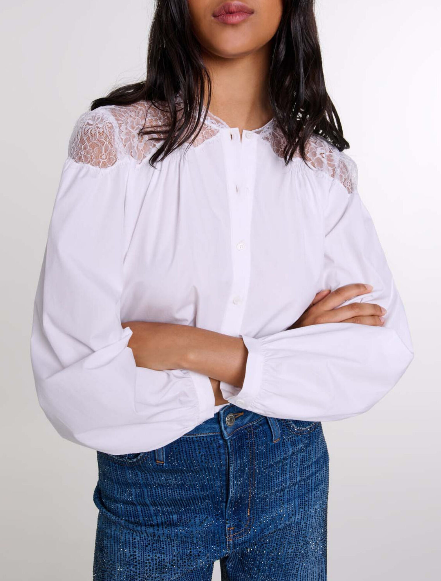 Lace shirt