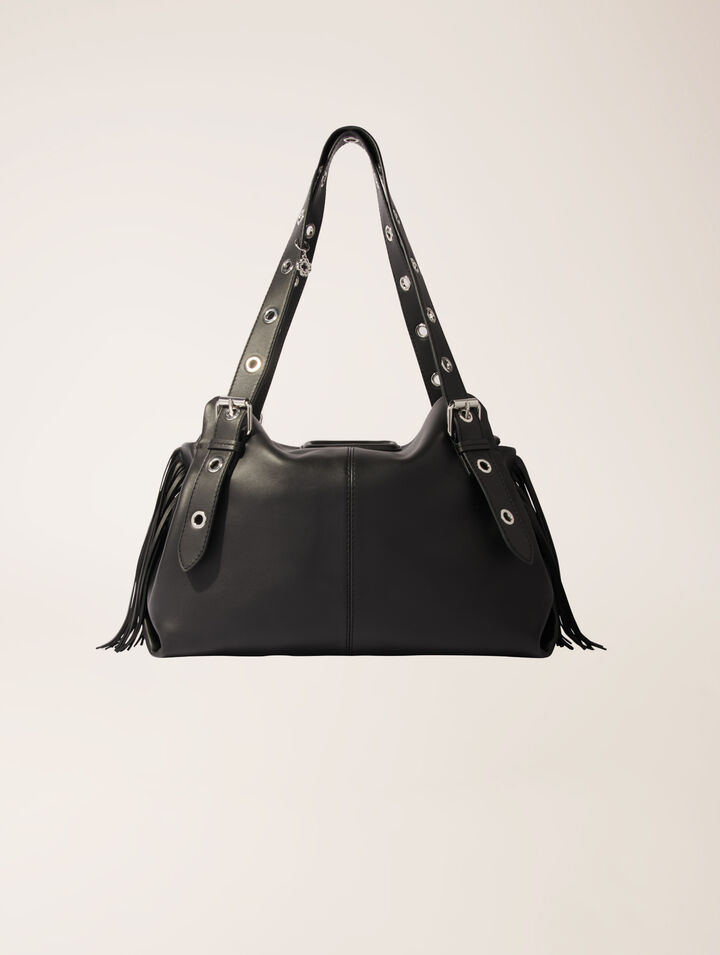 Plain leather Miss M XL bag