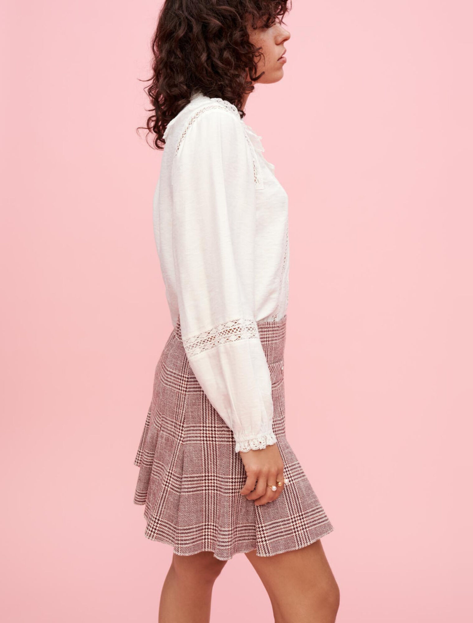Broderie anglaise shirt