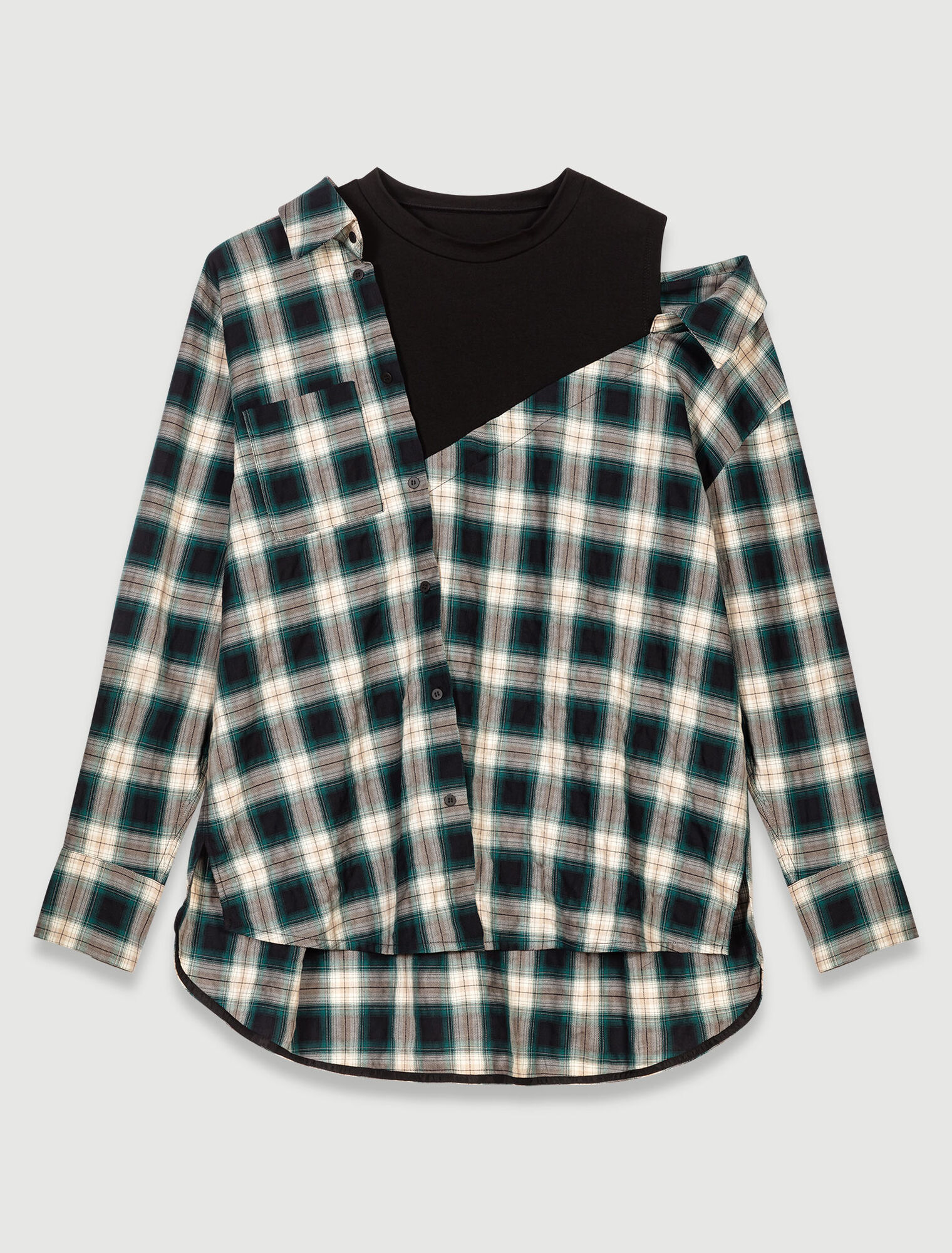 Destructured shirt