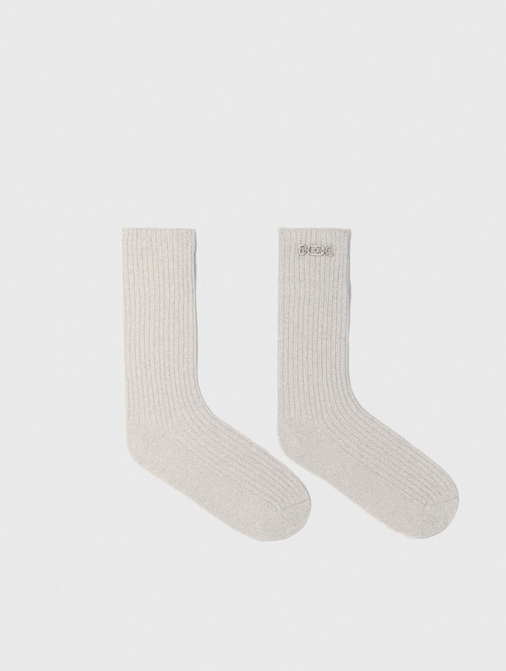 Lurex socks
