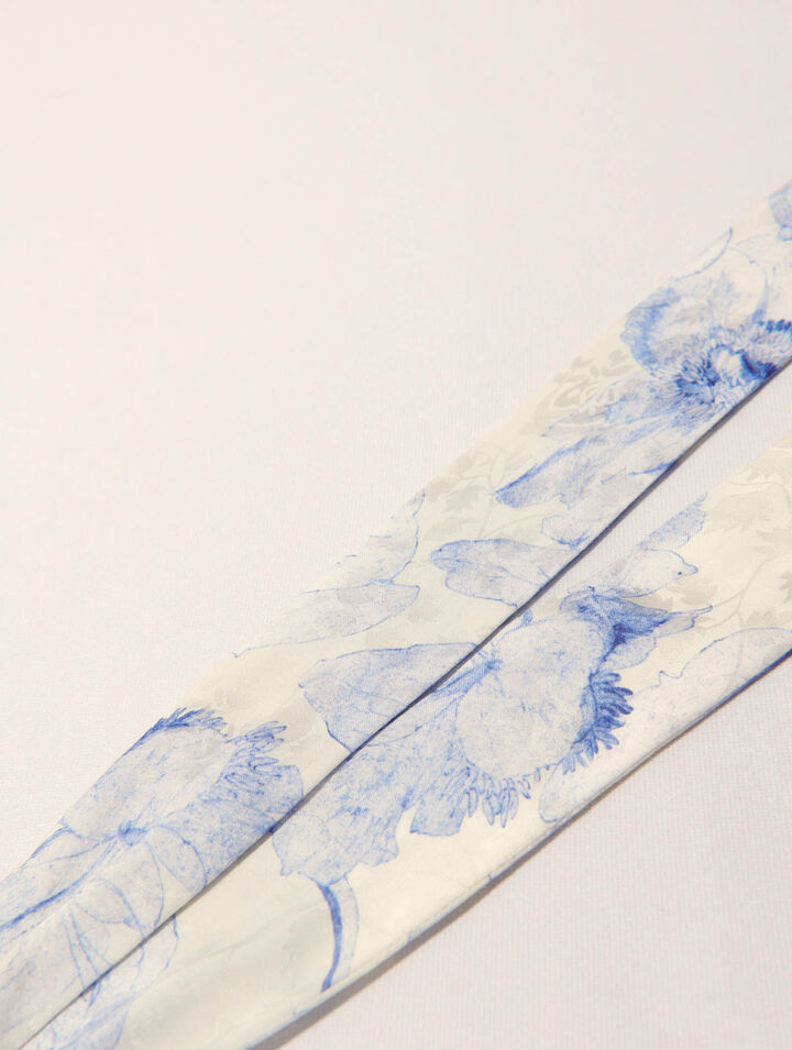 Watercolour theme scrunchie