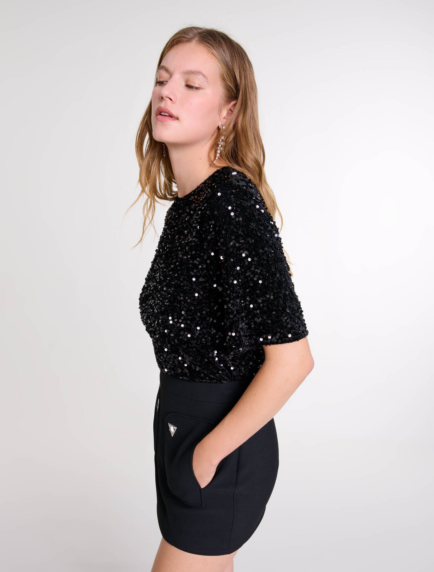 Skort-style shorts