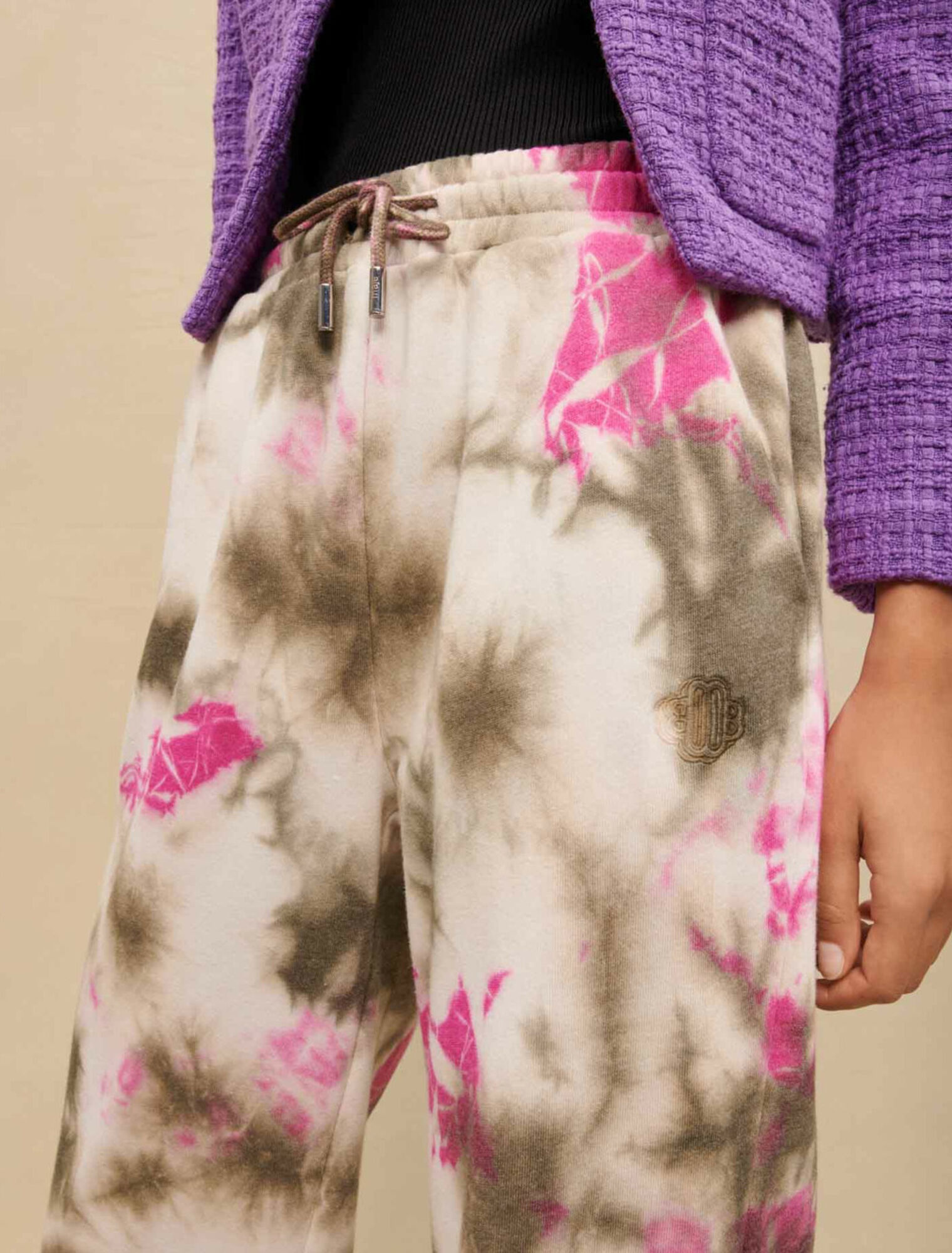 Tie&dye jogging pants