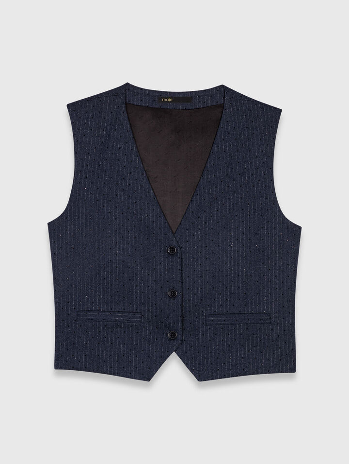 Diamanté tailored jacket