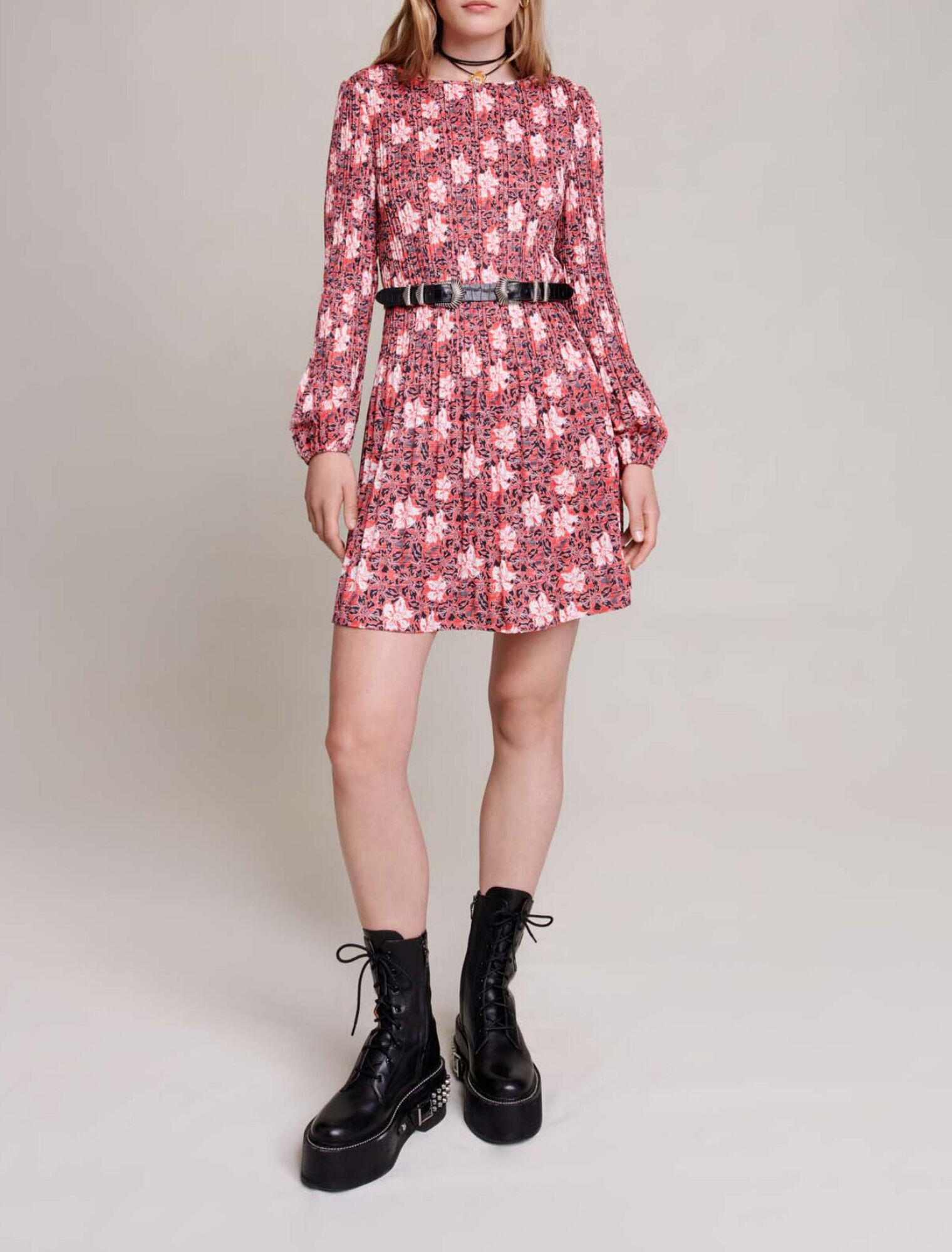 Short floral dress