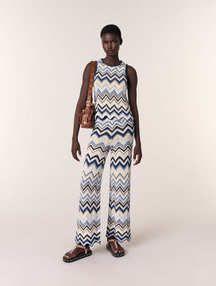 Crochet trousers