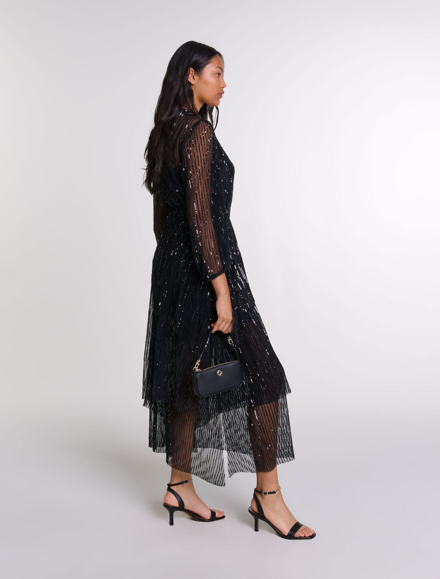 Sequin maxi dress