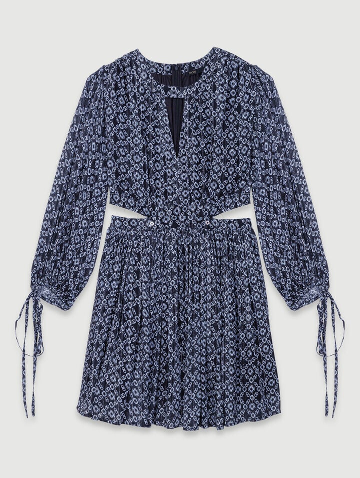 Short Clover motif dress