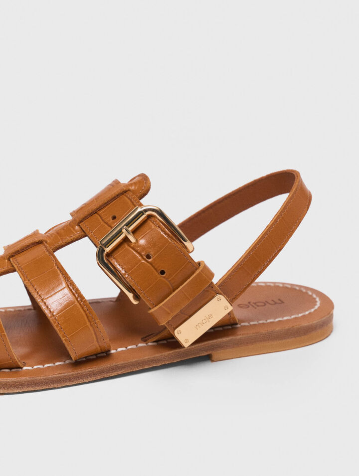 K.Jacques leather gladiators