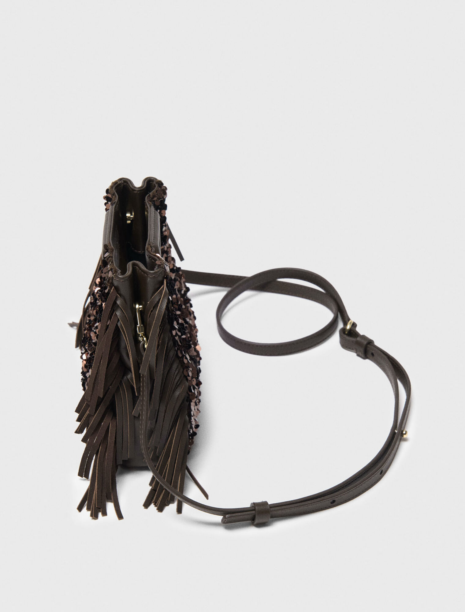 Sequin M mini bag