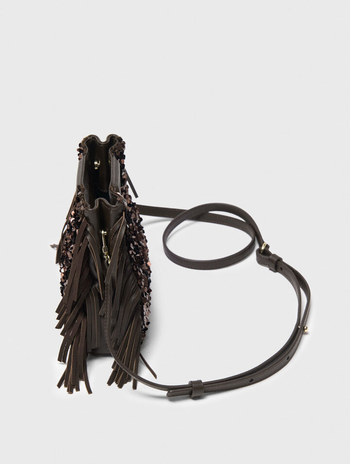 Sequin M mini bag