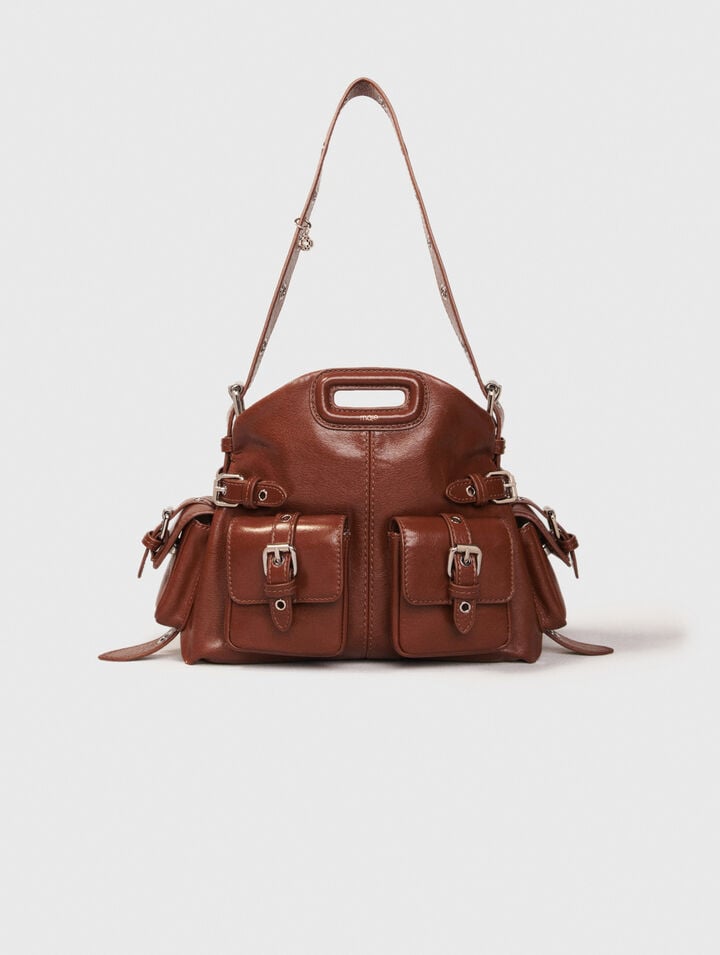 Miss M Mini cargo leather bag