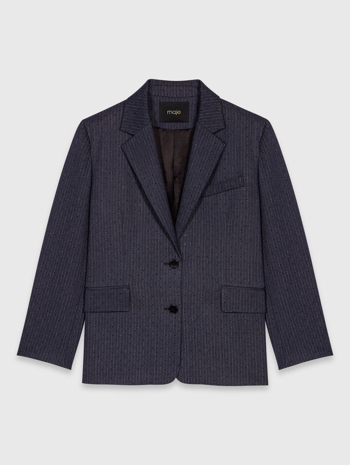 Rhinestone suit jacket