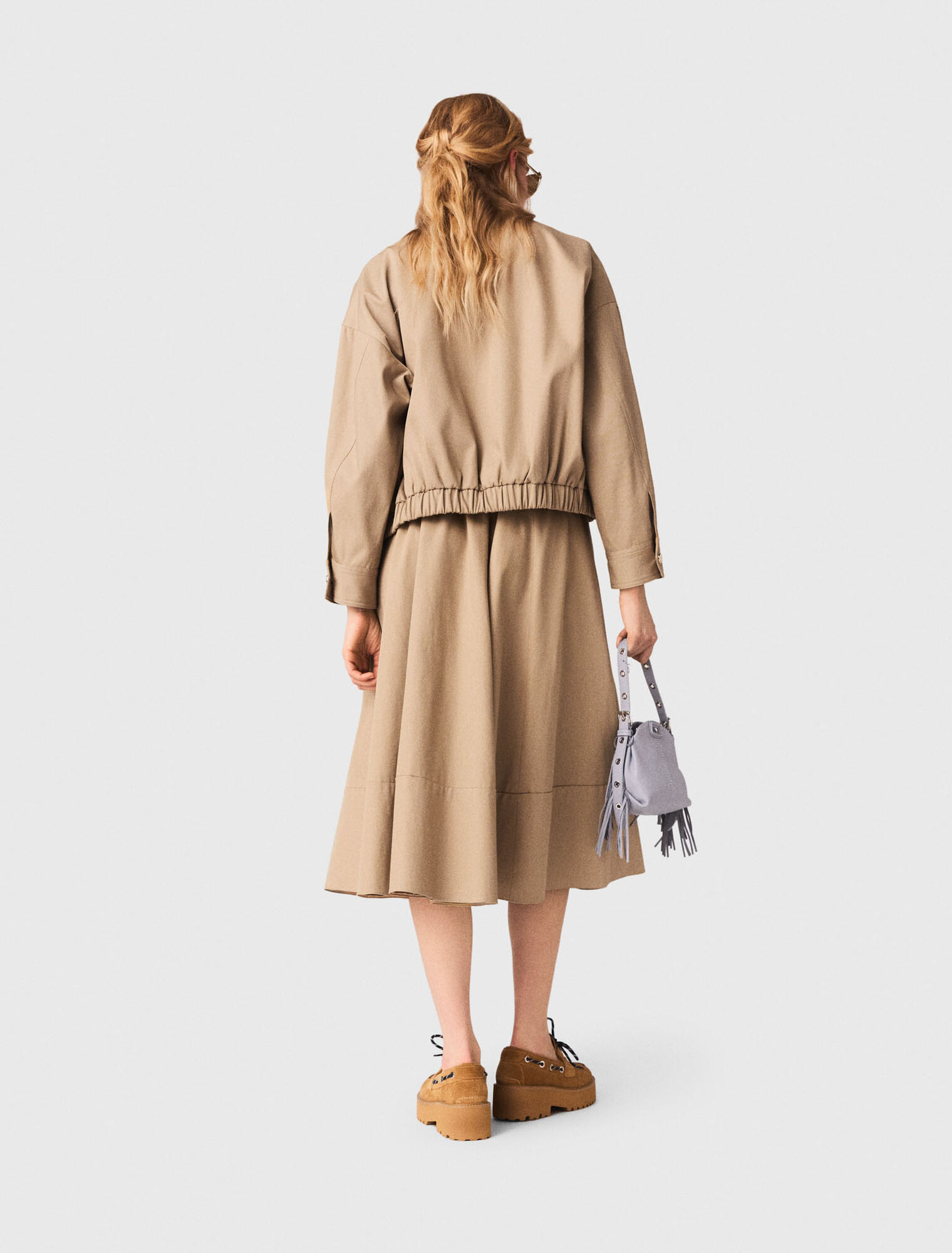 Cotton bomber jacket