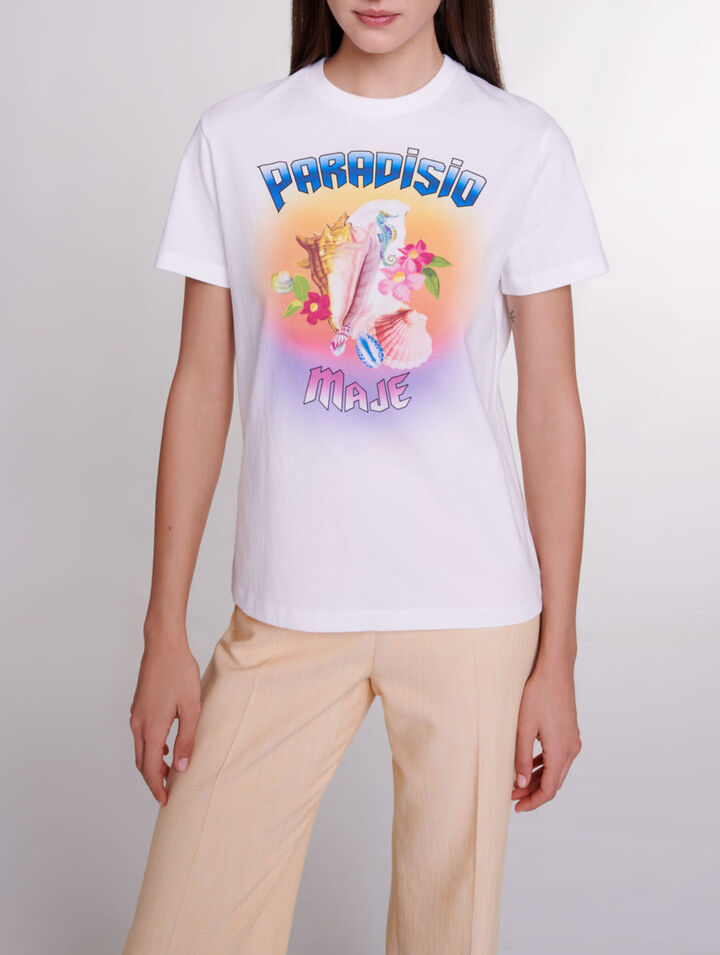 Paradisio printed t-shirt